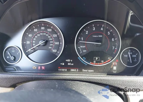 2016 BMW 340I xDrive z USA, uszkodzony, nr VIN WBA8B7C54GK703349